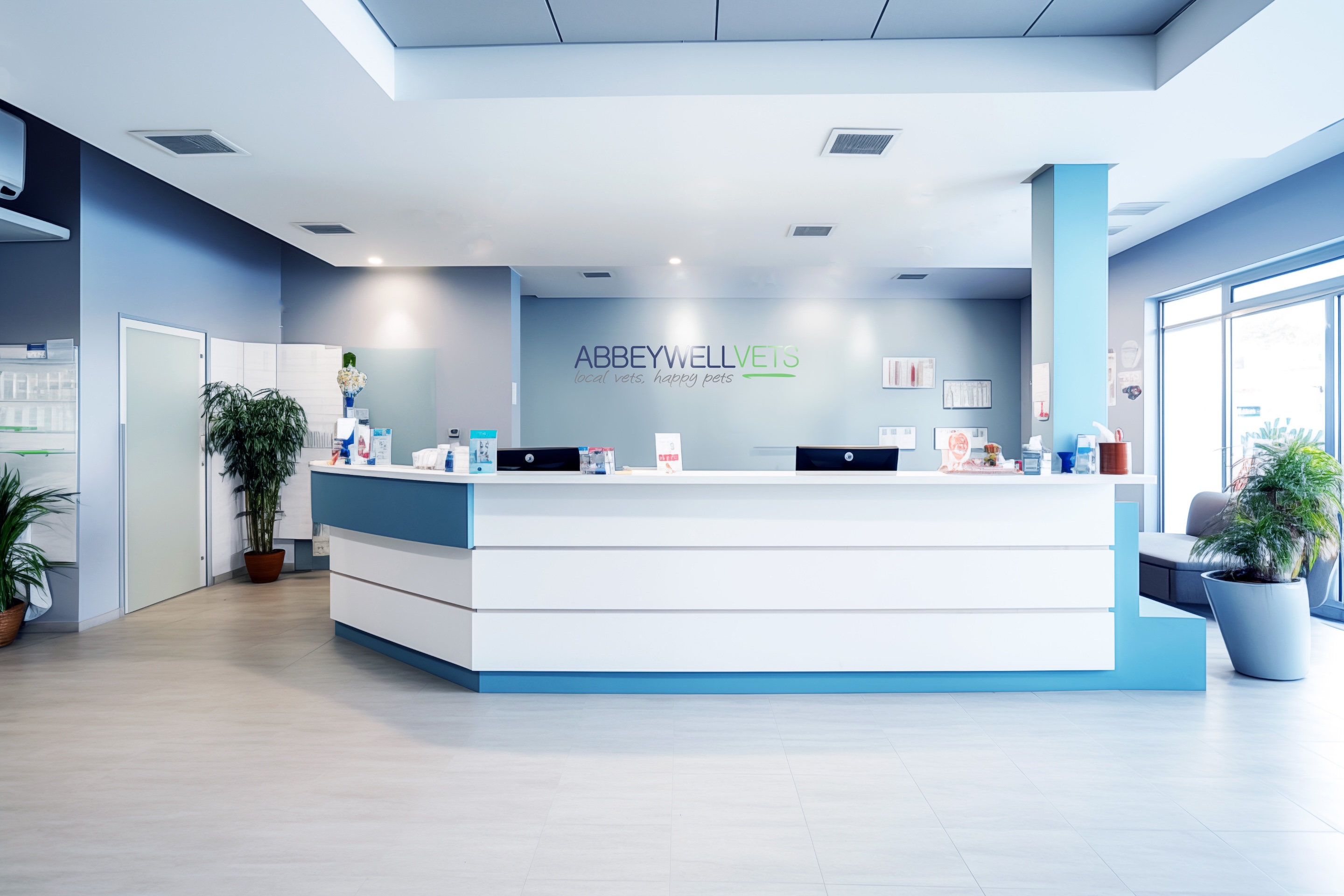 Abbeywell Vets Waiting Room